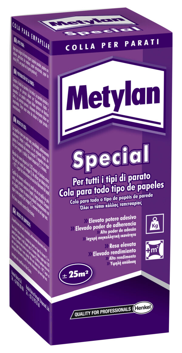 metylan cola papel